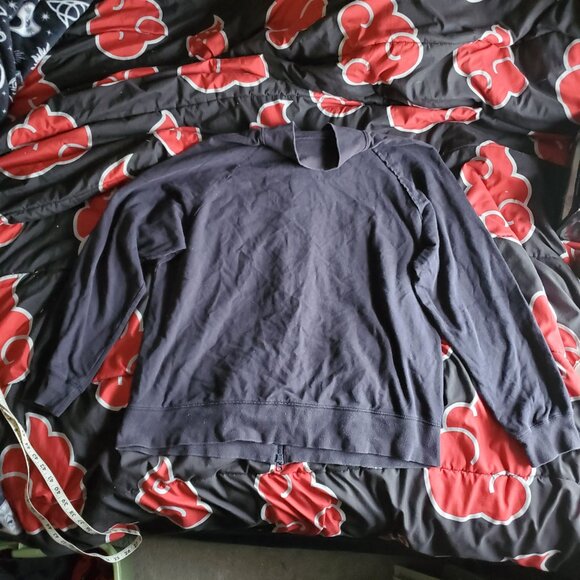 Structure Men's Black Zip Up Track Jacket, Size XL (44-46), Fair - Picture 6 of 6